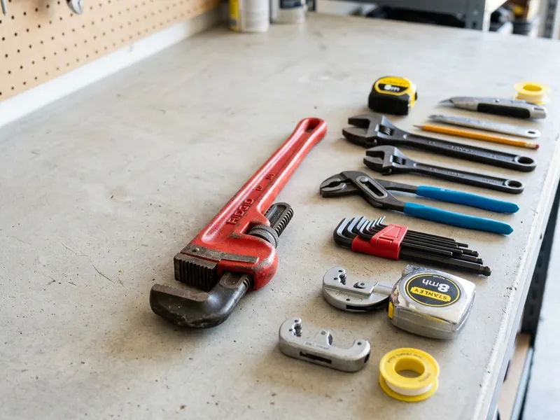 Professional plumbers in North Wildwood, NJ equipped with top-tier tools for residential and commercial plumbing services.